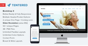 Tentered - MultiPurpose HTML