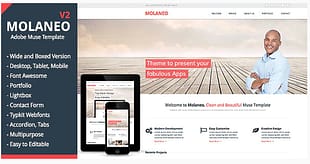 Molaneo - Multi-Purpose Muse Theme