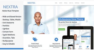 Nextra - Multi-Purpose Muse Template