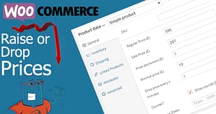 WooCommerce Drop / Raise
