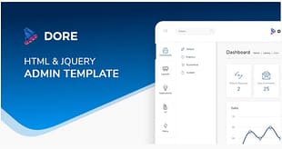 Dore jQuery - Bootstrap 4 Admin Template