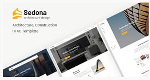 Sedona - Architecture & Construction HTML Template