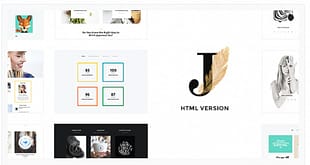Cindy J - Creative Portfolio / Blog / CV HTML Theme
