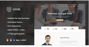 Legal - Law Firm OnePage