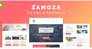 Zamoza Responsive Multipurpose Email Template