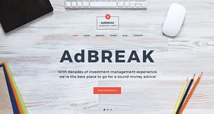 AdBreak - Advertising Company WordPress