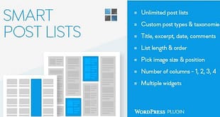 Smart Post Lists Widget for WordPress