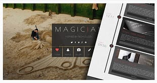 Magician - Responsive Parallax Template