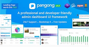 Pangong - Developer-friendly Bootstrap