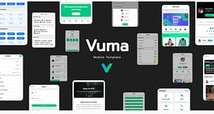 Vuma - Mobile Template