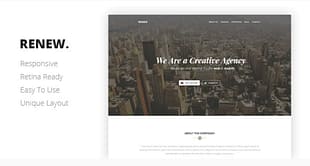 RENEW Creative One Page
