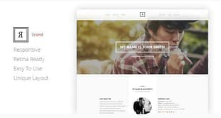 RIVAL One Page Vcard