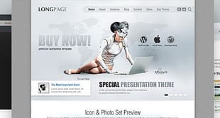 AIT - Longpage WordPress Theme