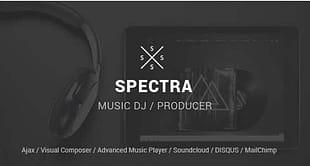 Spectra - WordPress Music & Events Theme