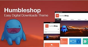 Humbleshop - Minimal Easy Digital Downloads Theme