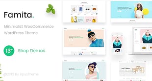 Famita - Minimalist WooCommerce WordPress