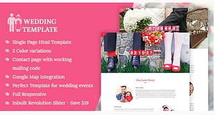 My Wedding - Invitation HTML