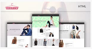 Shopick - Fashion Store HTML Template