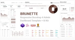 Brunette - Responsive Bootstrap