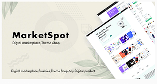 Marketspot - Digital Marketplace Template