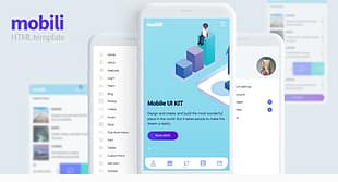 Mobili - HTML Mobile Template