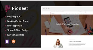 Pioneer - Multi-Purpose HTML