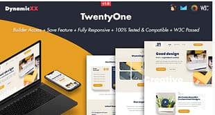 TwentyOne - Responsive Email + Online