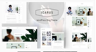 Icarus - Personal Blog WordPress