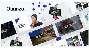 Quanzo - Personal Portfolio WordPress