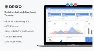 Drixo - Admin & Dashboard Template