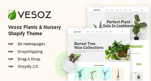 Vesoz - Plants And Nursery Shopify Theme