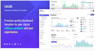 Cassie Responsive Dashboard and