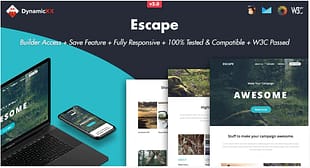 Escape - Responsive Email + Online