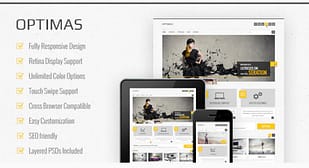 Optimas - Responsive Multipurpose Template