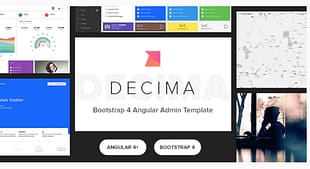 Decima - Bootstrap-4-angular-admin
