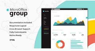 Micro Office - Intranet & Extranet HTML Template