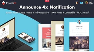 Announce -4x Responsive Email
