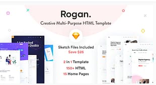 Rogan - Creative Multipurpose HTML