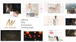The VOW - Wedding Responsive HTML Template