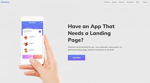 Amazinx - Mobile App Responsive