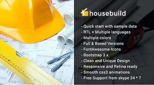 Housebuild - Joomla Construction Business