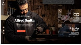 ALF's - Personal Page Multipage Creative Joomla Template