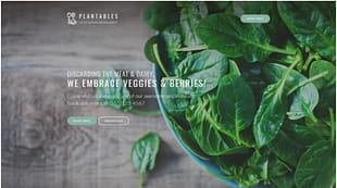 Plantables - Vegetarian Restaurant WordPress