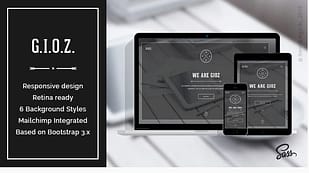 Gioz - Creative Coming Soon & Maintenance Mode Template
