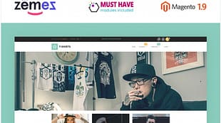 T-Shirts Magento Theme