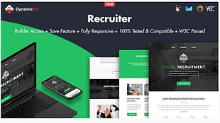 Recruiter - Responsive Email + Online