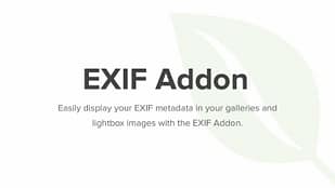 Envira Gallery EXIF Addon