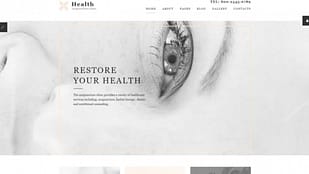 Acupuncture Clinic Joomla Template