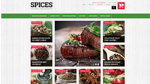 Spiced Dishes for Health Magento Theme