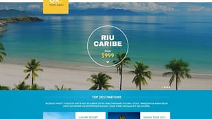 Travel Company Joomla Template